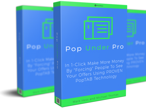 Wordpress Pop Under plugin